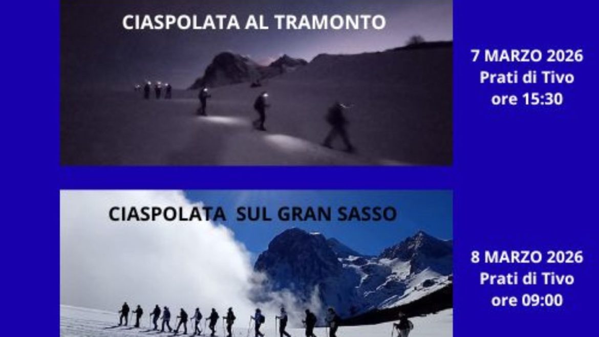 Ultime ciaspolate della stagione a Prati di Tivo di Overland Abruzzo