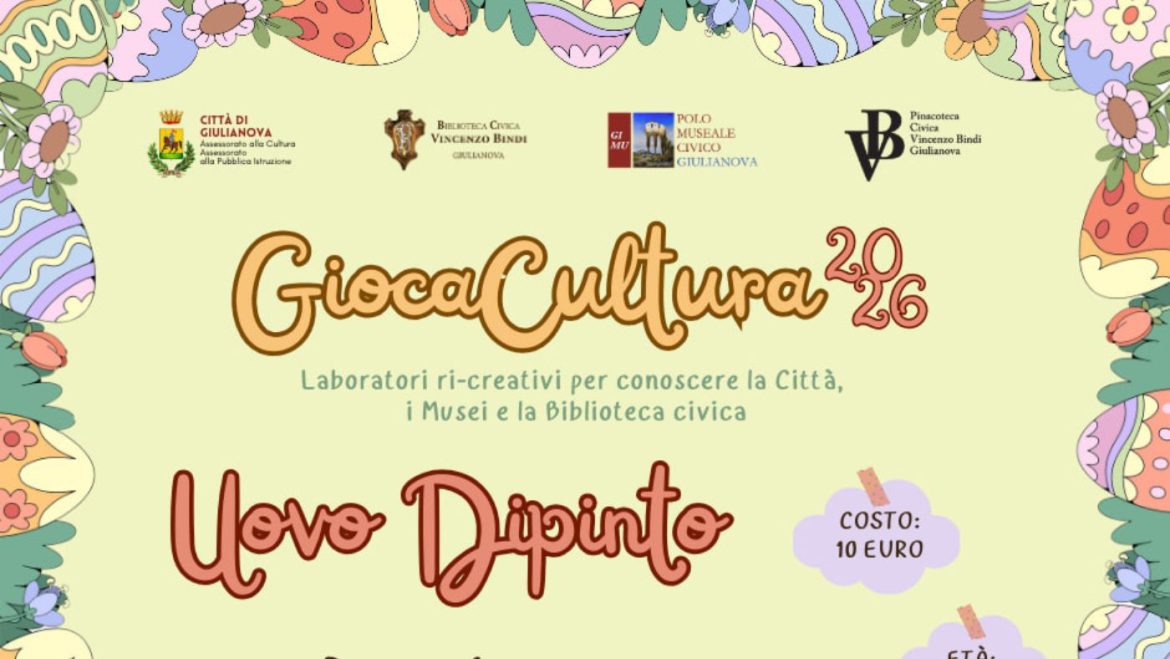 Laboratorio di Pasqua al Museo a Giulianova con GiocaCultura