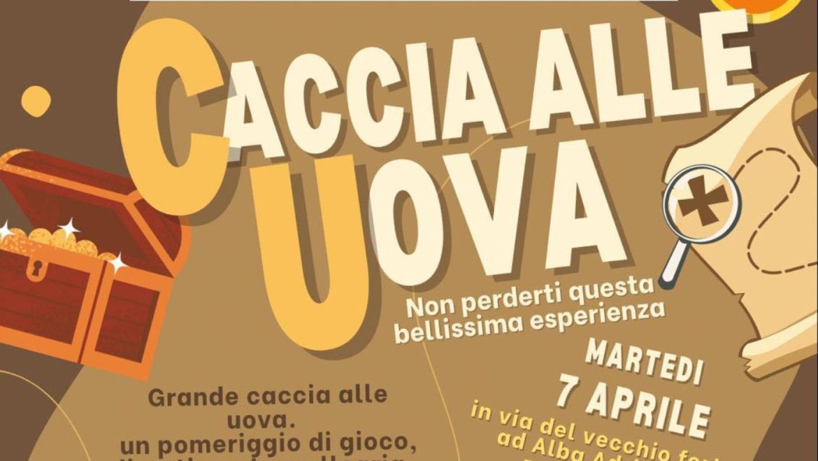 Caccia alle Uova a Casasanta di Alba Adriatica gioco e premi per i bambini