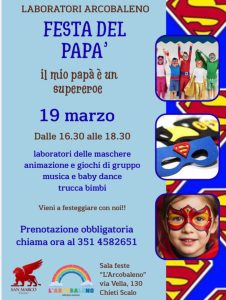 Festa del Papà a Chieti Scalo