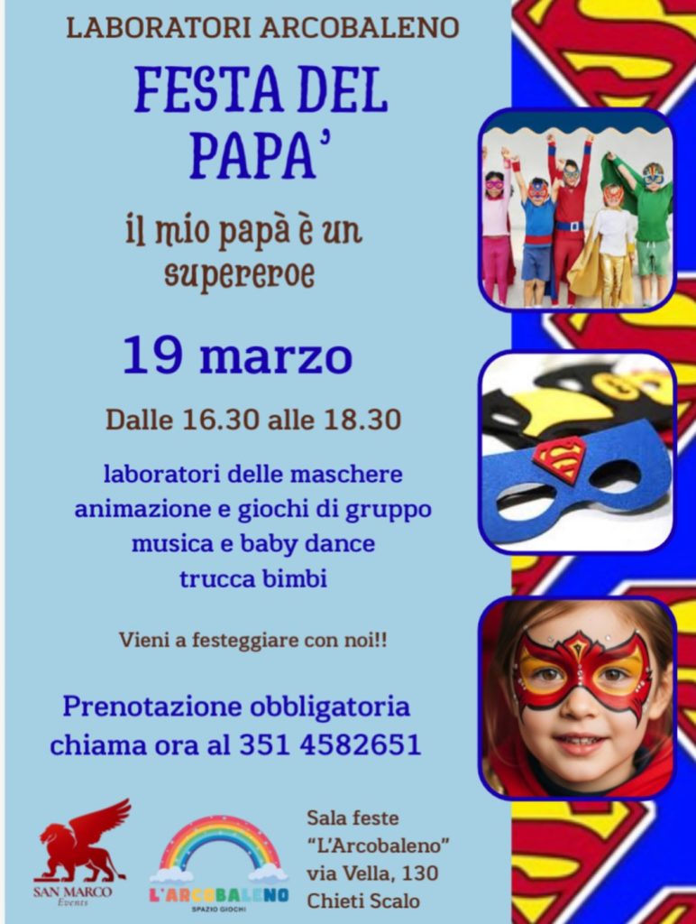 Festa del Papà a Chieti Scalo