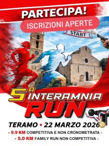 Interamnia Run e Family Run a Teramo Corsa e Camminata tra sport e divertimento