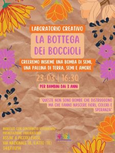 Laboratorio creativo a Sant'Atto di Teramo con le bombe di semi
