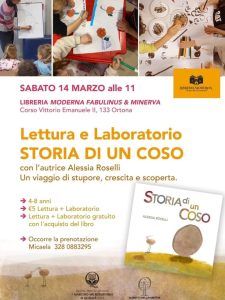 Lettura e laboratorio a Ortona da Libreria Moderna incontro con l'autrice
