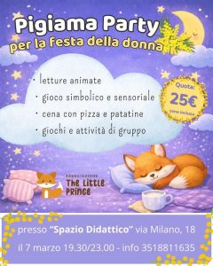 Pigiama Party per la Festa della Mamma a Pescara