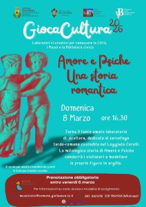Visione e laboratorio per bambini dedicati all'opera ad Amore e Psiche a Giulianova