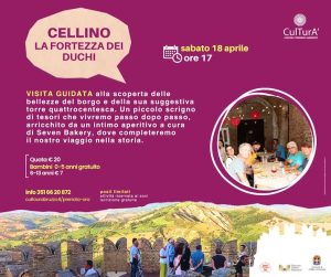 Cellino la Fortezza dei Duchi visita guidata e aperitivo a Cellino Attanasio 