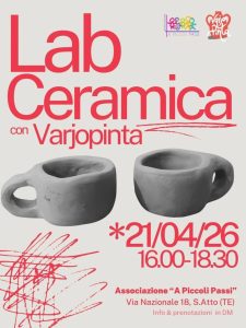 Laboratorio di ceramica a Sant'Atto di Teramo dall'argilla alla cottura