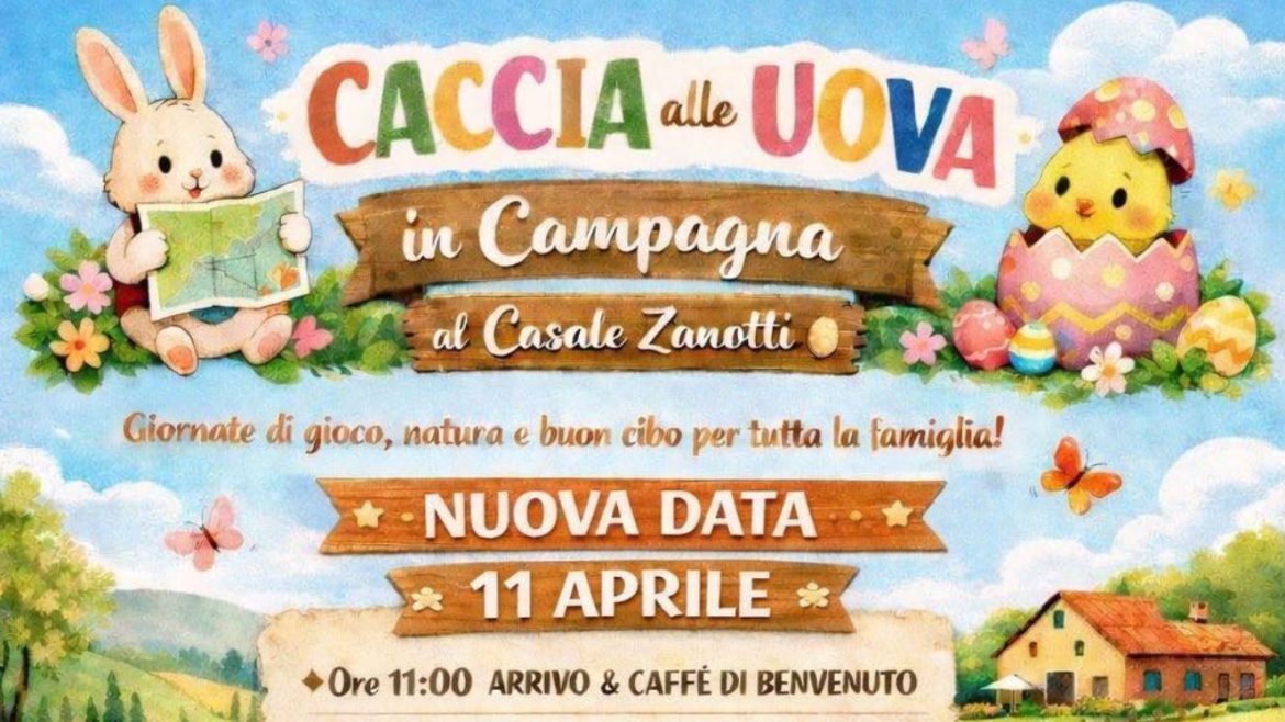 Caccia alle Uova in campagna a Moscufo con aperitivo, pranzo, animazione e foto