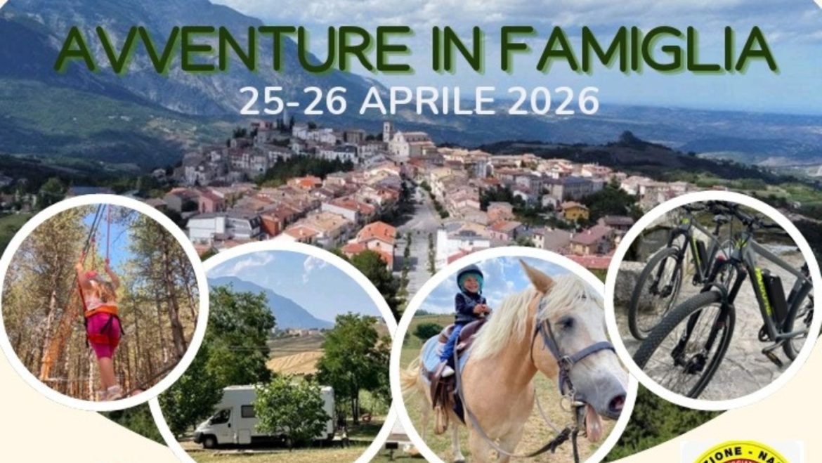 Ponte del 25 aprile a Torricella Peligna campeggio, parco avventura, maneggio, e-bike