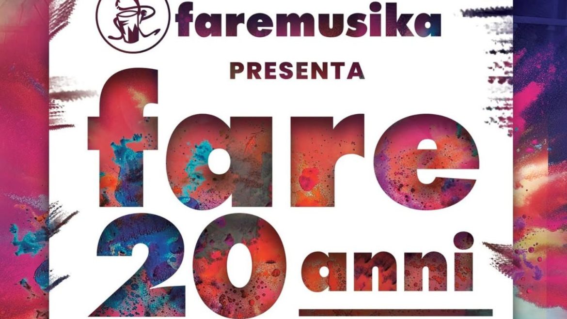 Faremusika festeggia 20 anni a Teramo con fare 20 anni