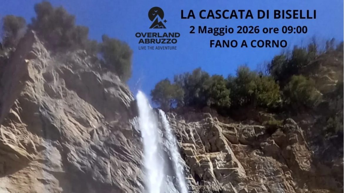 Ponte del 1 maggio alla Cascata di Biselli escursione adatta ai bambini di Overland Abruzzo