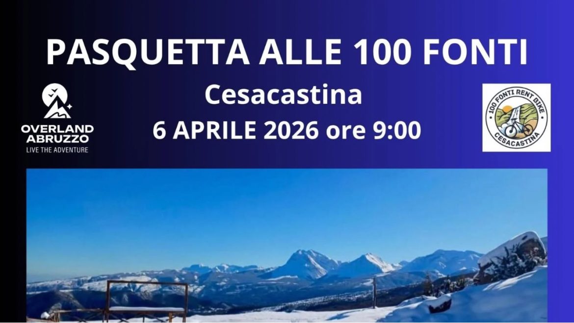 Pasquetta alle 100 Fonti ciaspolata e pranzo a Cesacastina adatta ai bambini