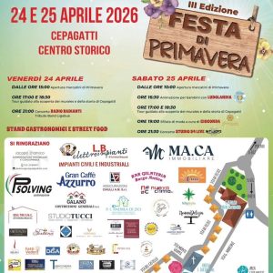 Festa di Primavera a Cepagatti mercatini, murales, musica, giochi, animazione