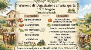 Ponte 1 Maggio a Isola del Gran Sasso d'Italia con Weekend Degustazione a pranzo o cena