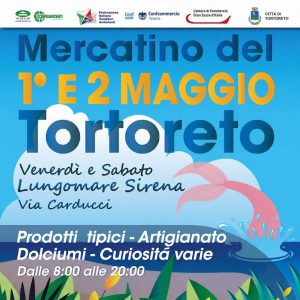 Ponte del 1 maggio a Tortoreto con il Mercatino del 1 e del 2 maggio