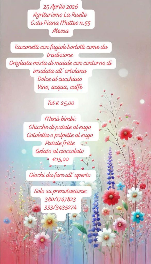Ponte del 25 aprile ad Atessa