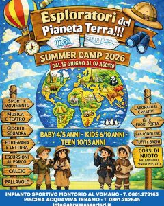 Campo Estivo a Teramo e Montorio al Vomano Summer Camp in Piscina