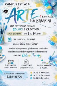 Campus Estivo di Arte per bambini a Sant'Atto di Teramo