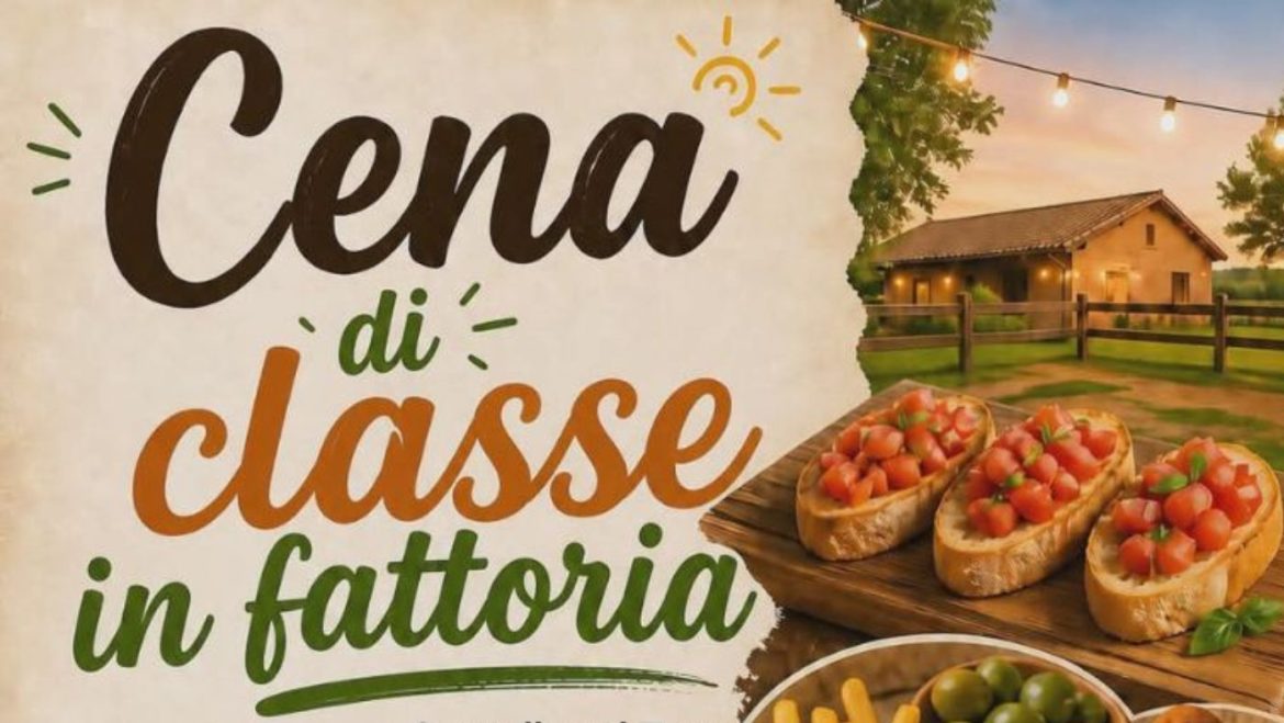 Cena di Classe in Fattoria a Cappelle sul Tavo da Avicola La Vecchia Fattoria