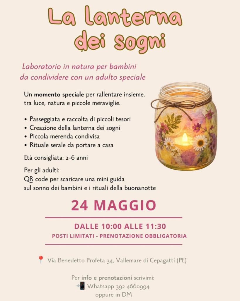 Laboratorio in natura per bambini a Cepagatti "La Lanterna dei sogni"