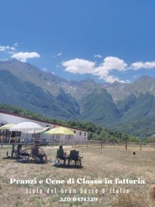 Giornata in Fattoria a Isola del Gran Sasso d'Italia con i cavalli e il verde