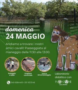Domenica a Capestrano da Tenuta Il Guerriero natura, cavalli e laboratorio