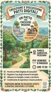 Educazione digitale- a Pescara nasce il “Patto di Comunità” per crescere insieme nell’era dei social