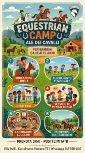 Equestrian Camp Ale dei Cavalli a Castelnuovo Vomano di Castellalto