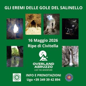 Escursione agli Eremi delle Gole del Salinello a Ripe di Civitella di Civitella del Tronto