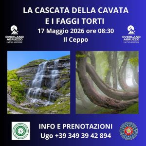 Escursione alla Cascata della Cavata e i Faggi Torti al Ceppo di Rocca Santa Maria