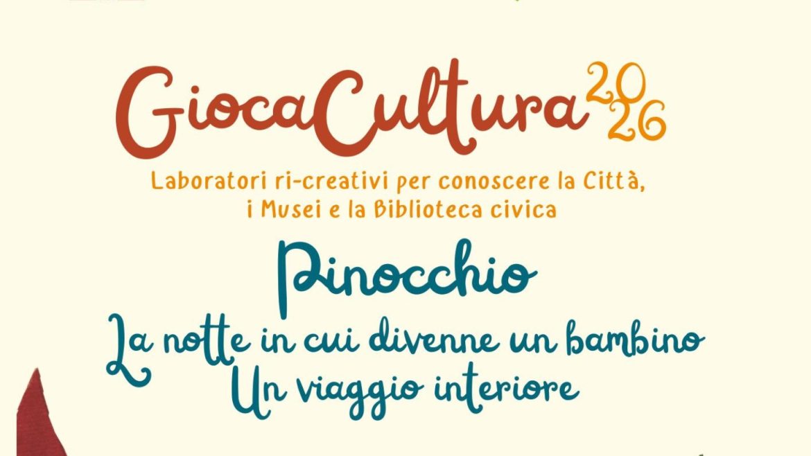 Pinocchio a Giulianova con il laboratorio per bambini in Biblioteca