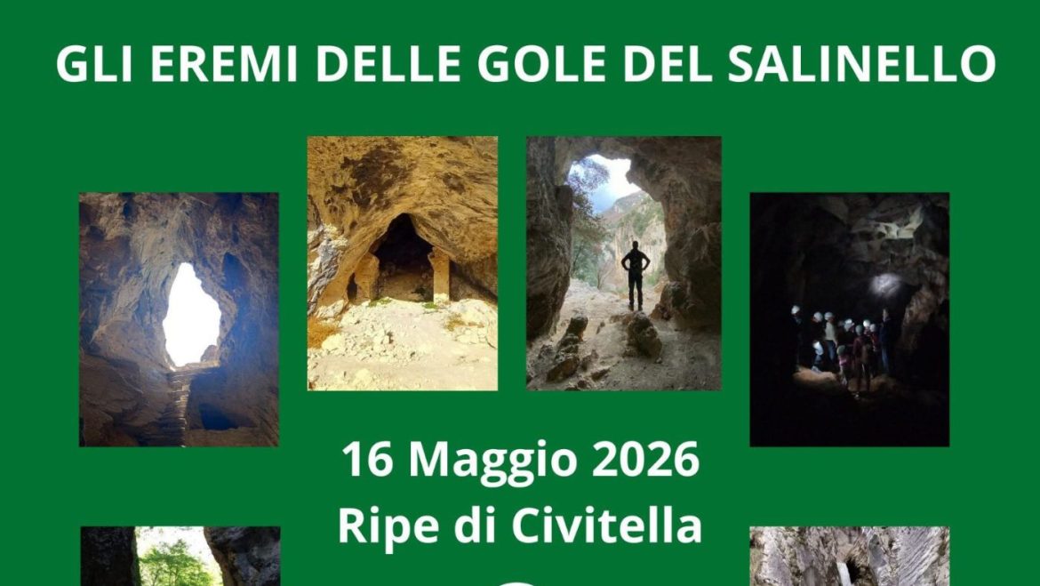 Escursione agli Eremi delle Gole del Salinello adatta ai ragazzi