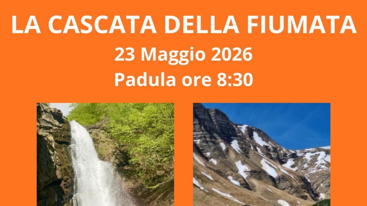 Escursione alla Cascata della Fiumata a Padula di Cortino adatta ai ragazzi