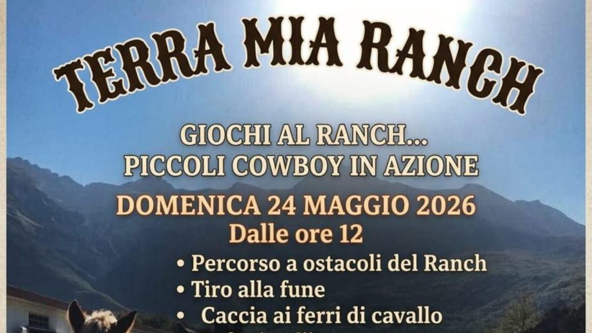 Giochi al Ranch Piccoli Cowboy a Isola del Gran Sasso giochi, cavalli e degustazione