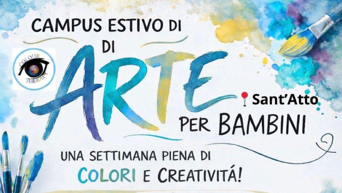 Campo Estivo a Sant’Atto di Teramo campus di arte, colore e creatività