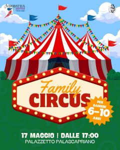 Family Circus a Teramo movimento, gioco ed equilibrio per adulti e bambini