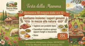 Festa della Mamma a Isola del Gran Sasso d'Italia sapori genuini nella natura