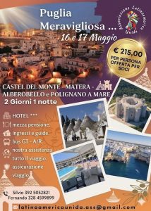 Weekend in Puglia a Castel del Monte, Matera, Alberobello e Polignano