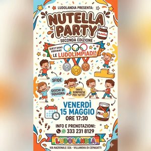 Nutella Party e Ludolimpiadi a Cepagatti giochi, sfide e sorprese