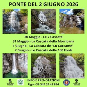 Ponte del 2 giugno alle Cascate del Parco Nazionale del Gran Sasso e dei Monti della Laga