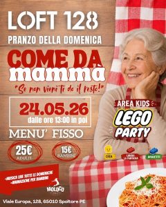 Pranzo con Mattoncini Lego a Spoltore