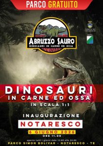 Abruzzo Sauro i dinosauri tornano in Abruzzo