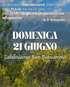 Aspettando San Giovanni a Introdacqua escursione, laboratorio e ottimo cibo