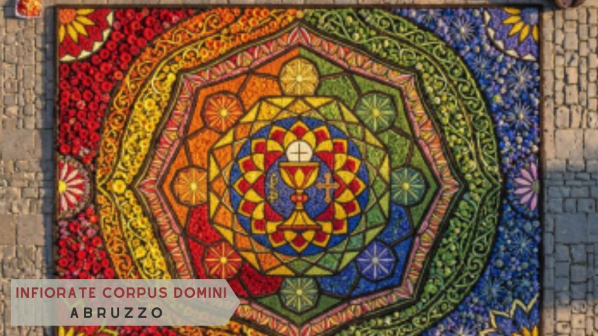 Infiorate Corpus Domini 2026 in Abruzzo tradizione, fiori, colori e uncinetto
