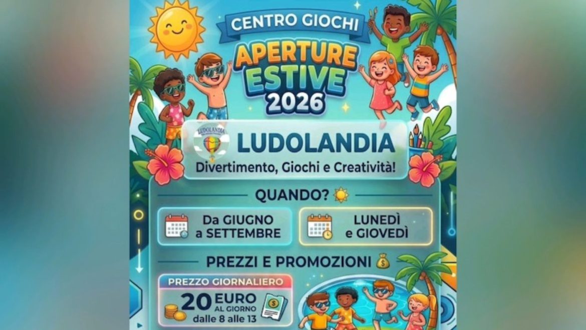 Aperture estive di Ludolandia a Cepagatti giochi, creatività e divertimento