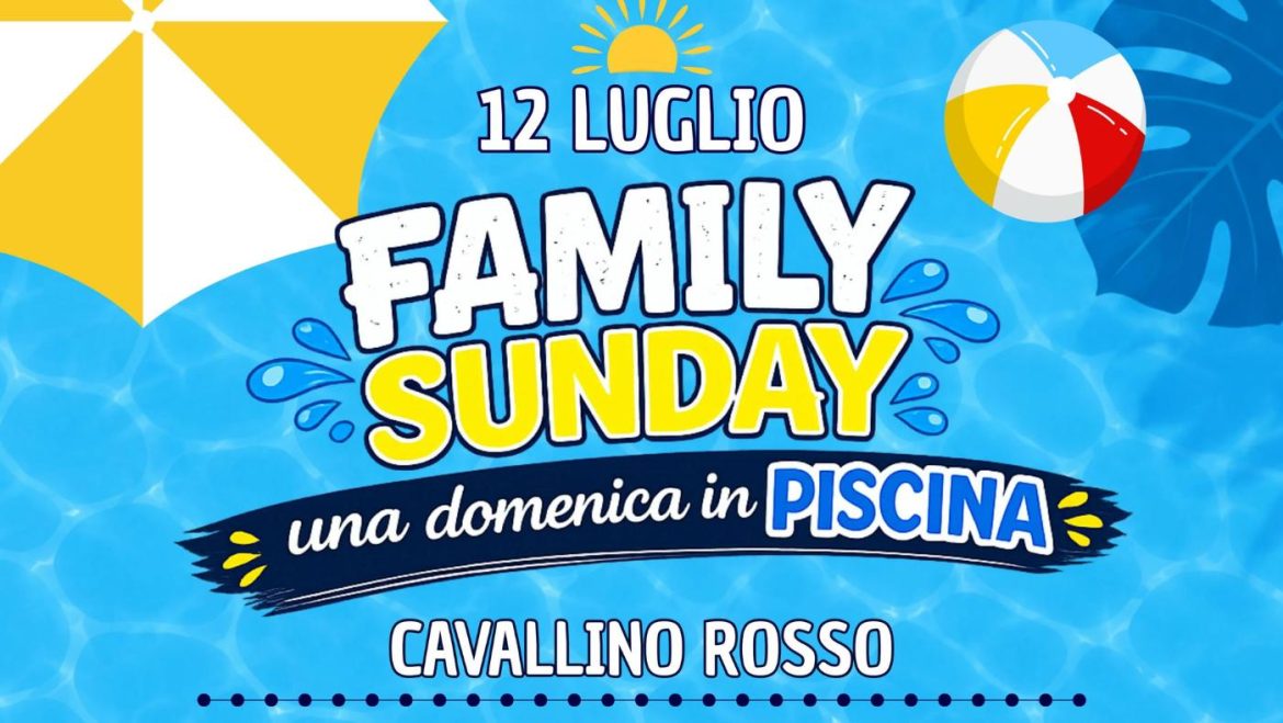 Family Sunday a Petriccione di Castellalto: piscina, pranzo, animazione e gonfiabili
