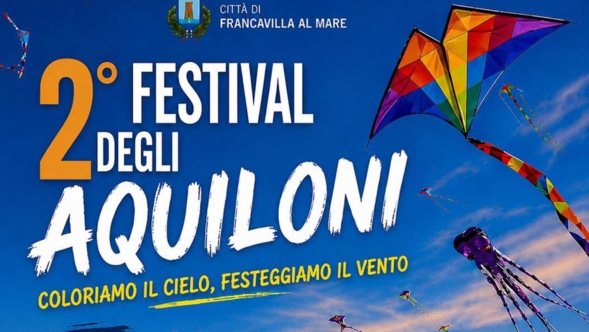 Festival degli Aquiloni a Francavilla al Mare aquiloni, bolle e animazione in spiaggia