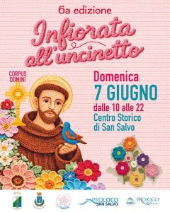 Infiorata all'uncinetto a San Salvo