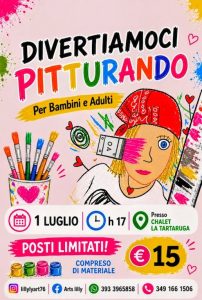 Laboratorio di Pittura a Tortoreto Chalet Tartaruga
